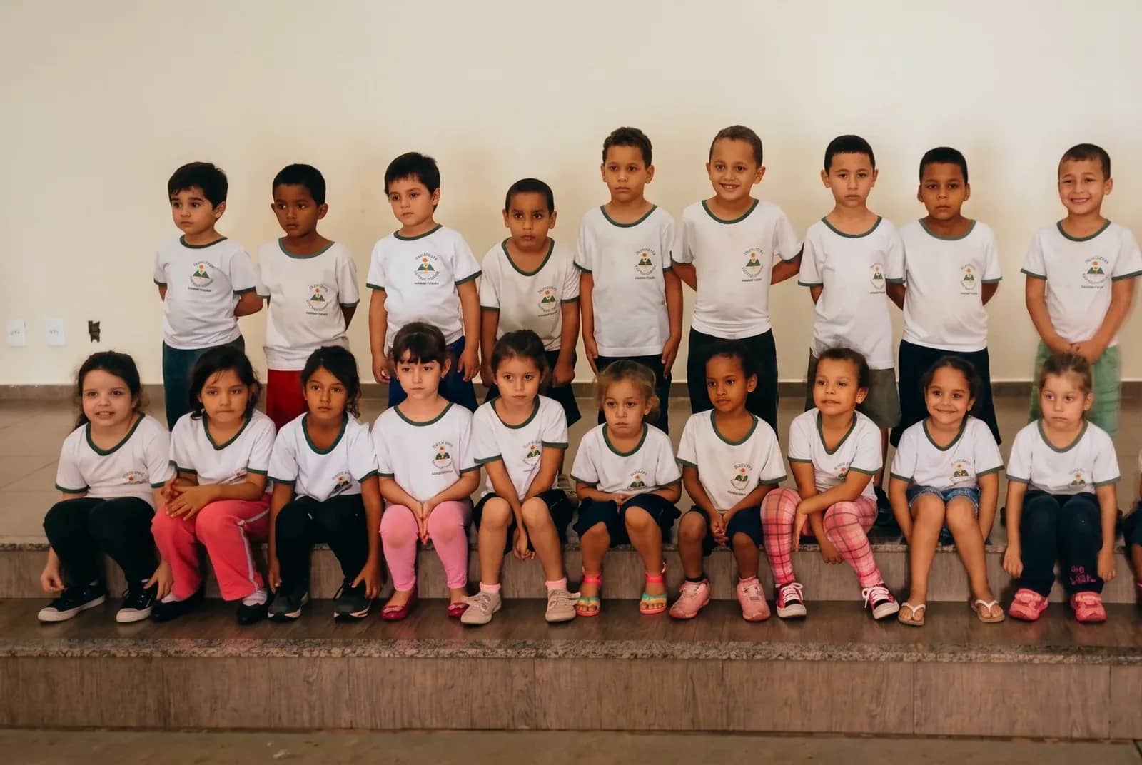 Children supported by the Vovó Maria Nazareth Institute in Olímpia/SP
